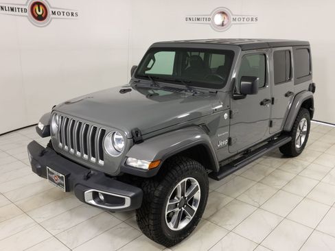 Used 2019 Jeep Wrangler Unlimited Sahara w/ Safety Group AWD/4WD image 35