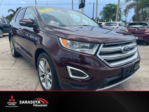 Used 2018 Ford Edge Titanium w/ Equipment Group 302A AWD/4WD image 1