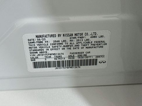 Used 2023 INFINITI Q50 Sensory RWD image 32