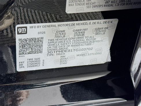 Certified 2026 GMC Sierra 1500 SLT w/ SLT Premium Package RWD image 32