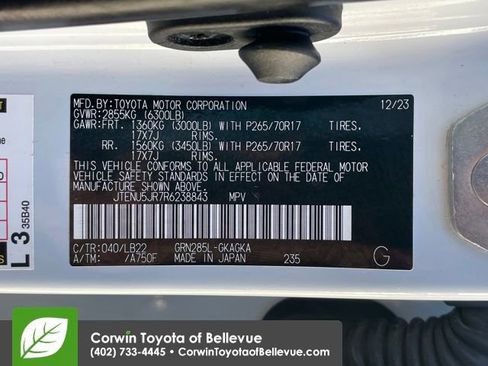 Used 2024 Toyota 4Runner SR5 Premium image 24
