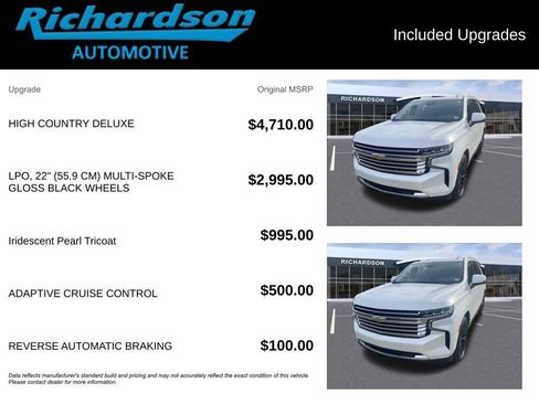 Certified 2023 Chevrolet Tahoe High Country image 7