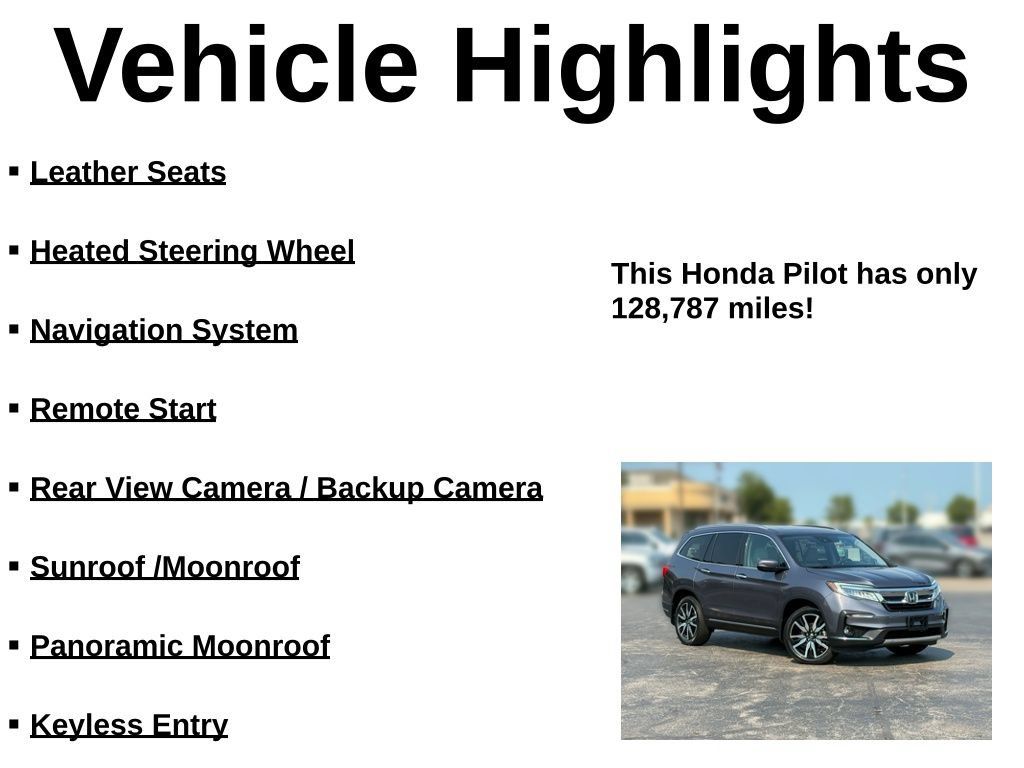 Used 2020 Honda Pilot Elite image 44