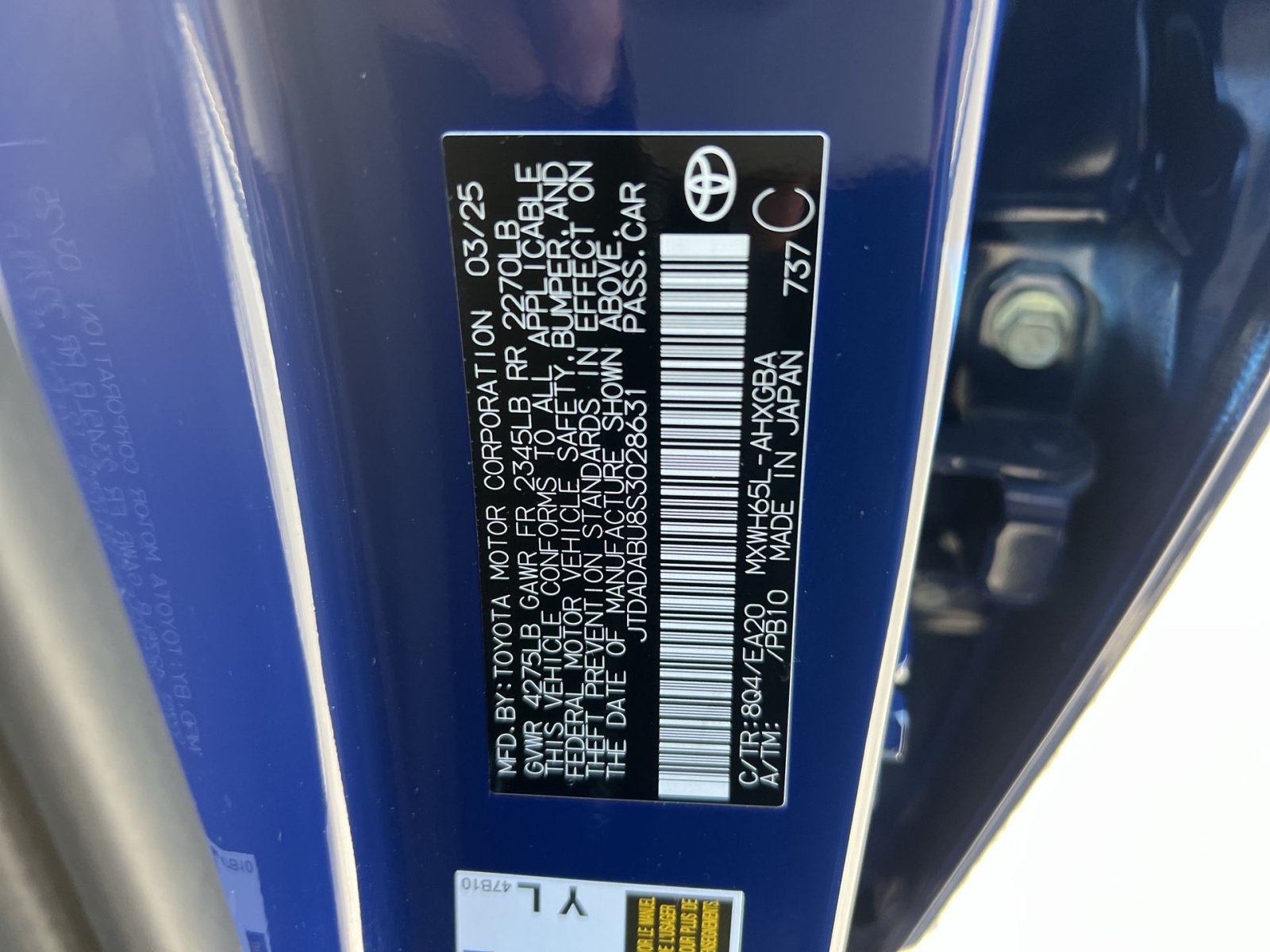 Used 2025 Toyota Prius XLE AWD/4WD image 28