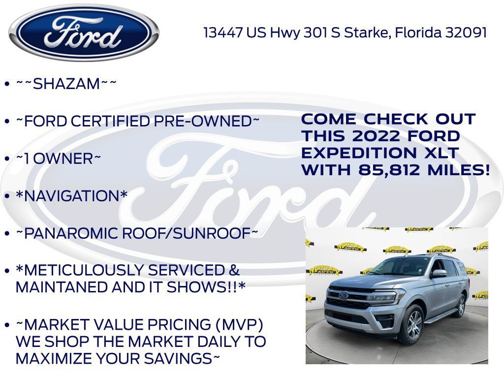 Certified 2022 Ford Expedition XLT RWD image 6