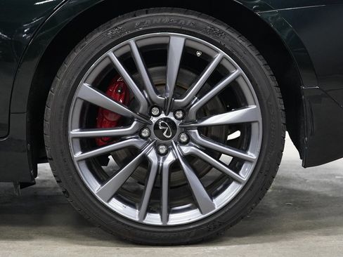 Used 2023 INFINITI Q50 Red Sport 400 w/ Black Opal Edition RWD image 39