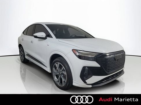 Used 2023 Audi Q4 e-tron Prestige w/ Black Optic Package image 1