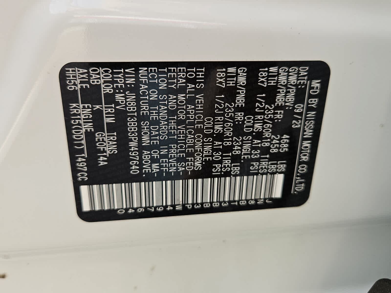 Used 2023 Nissan Rogue SV AWD/4WD image 7
