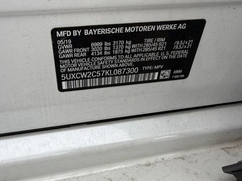 Used 2019 BMW X7 xDrive40i w/ Premium Package AWD/4WD image 6