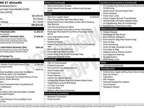 Used 2025 BMW X7 xDrive40i w/ Premium Package image 31