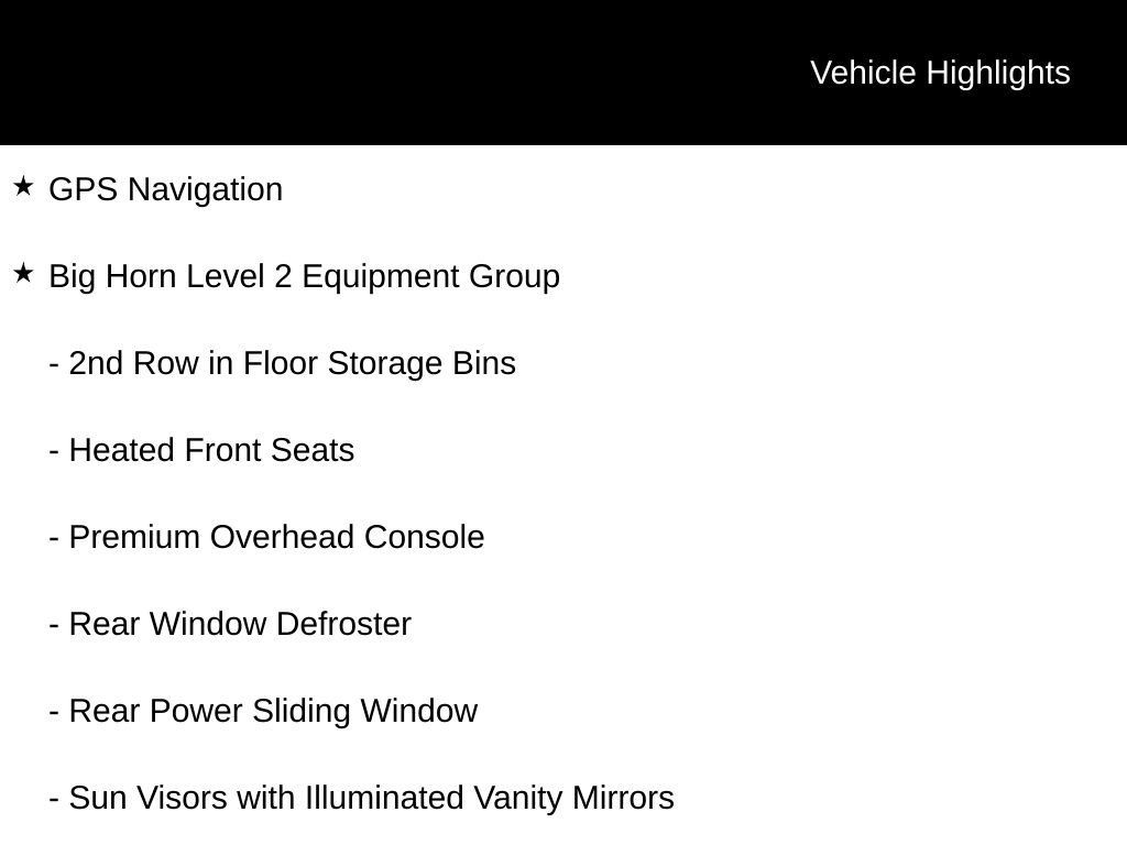New 2026 RAM 1500 Big Horn AWD/4WD image 9