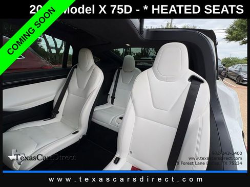 Used 2018 Tesla Model X 75D AWD/4WD image 7