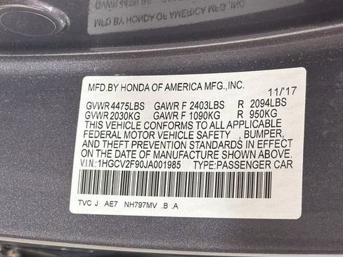 Used 2018 Honda Accord Touring image 38