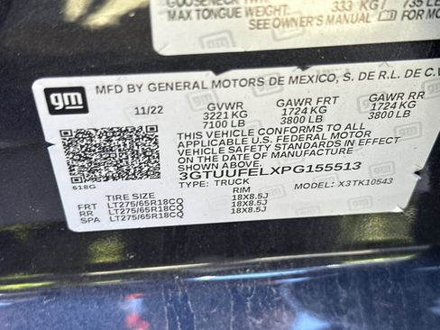 Used 2023 GMC Sierra 1500 AT4X AWD/4WD image 26