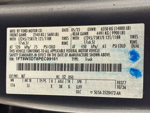 Used 2023 Ford F350 Lariat w/ FX4 Off-Road Package AWD/4WD image 79