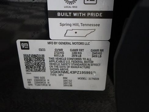 Used 2023 GMC Acadia SLT w/ Preferred Package image 61