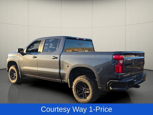 Used 2021 Chevrolet Silverado 1500 Custom Trail Boss w/ LPO, Dark Essentials Package AWD/4WD image 6
