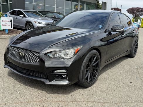 Used 2015 INFINITI Q50 Hybrid AWD w/ Navigation Package image 1