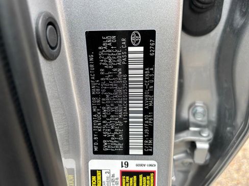 Used 2025 Toyota Camry LE FWD image 27