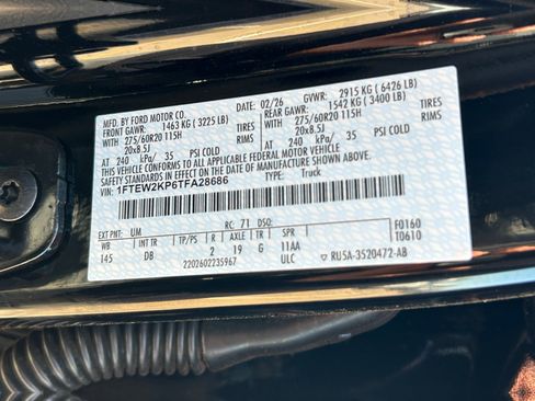 New 2026 Ford F150 STX w/ Equipment Group 200A RWD image 25