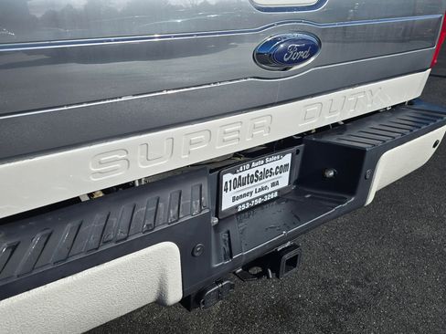 Used 2014 Ford F350 Platinum w/ Platinum Package AWD/4WD image 9