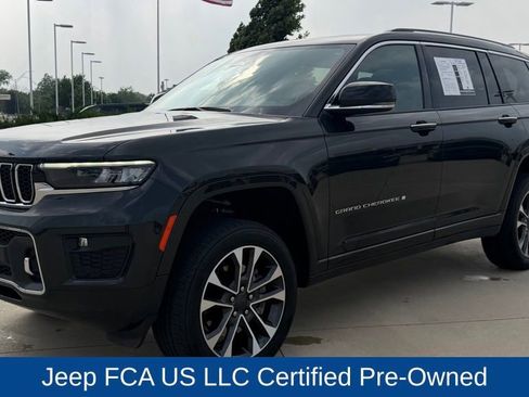 Certified 2022 Jeep Grand Cherokee L Overland w/ Luxury Tech Group IV AWD/4WD image 1