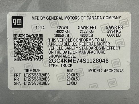 Certified 2025 Chevrolet Silverado 2500 Custom w/ Custom Value Package image 13