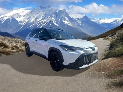 Certified 2025 Toyota Corolla Cross Hybrid Nightshade image 7