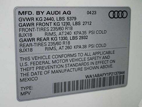 Certified 2023 Audi Q5 2.0T Premium w/ Convenience Package AWD/4WD image 38