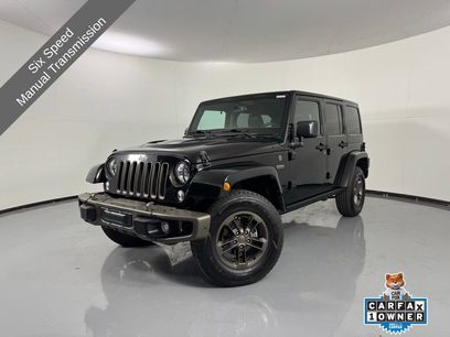 Used 2016 Jeep Wrangler Unlimited Sahara