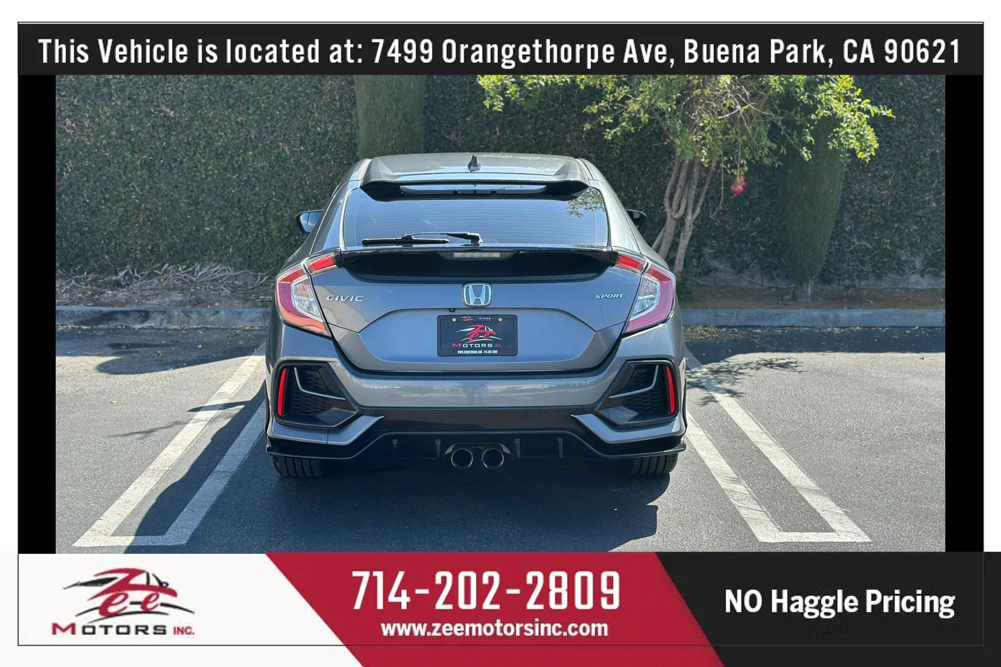 Used 2020 Honda Civic Sport image 8