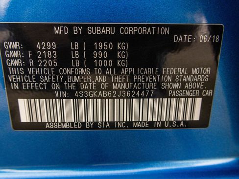 Used 2018 Subaru Impreza 2.0i Premium image 52