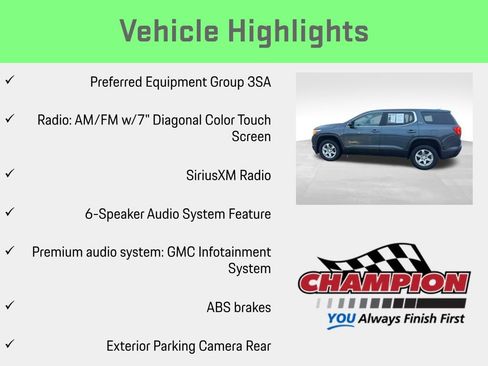 Used 2019 GMC Acadia SLE image 6