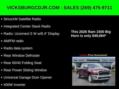 New 2026 RAM 1500 Big Horn image 27