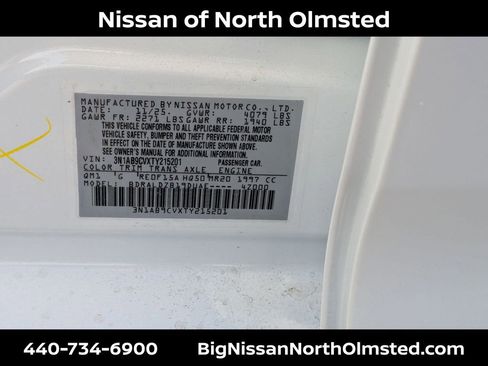 New 2026 Nissan Sentra SV w/ SV Convenience Package image 20