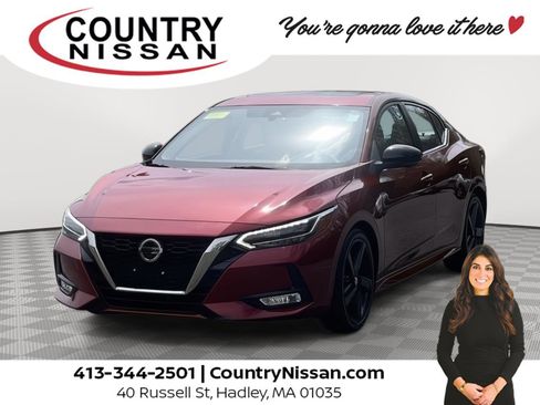 Used 2021 Nissan Sentra SR w/ SR Premium Package FWD image 1