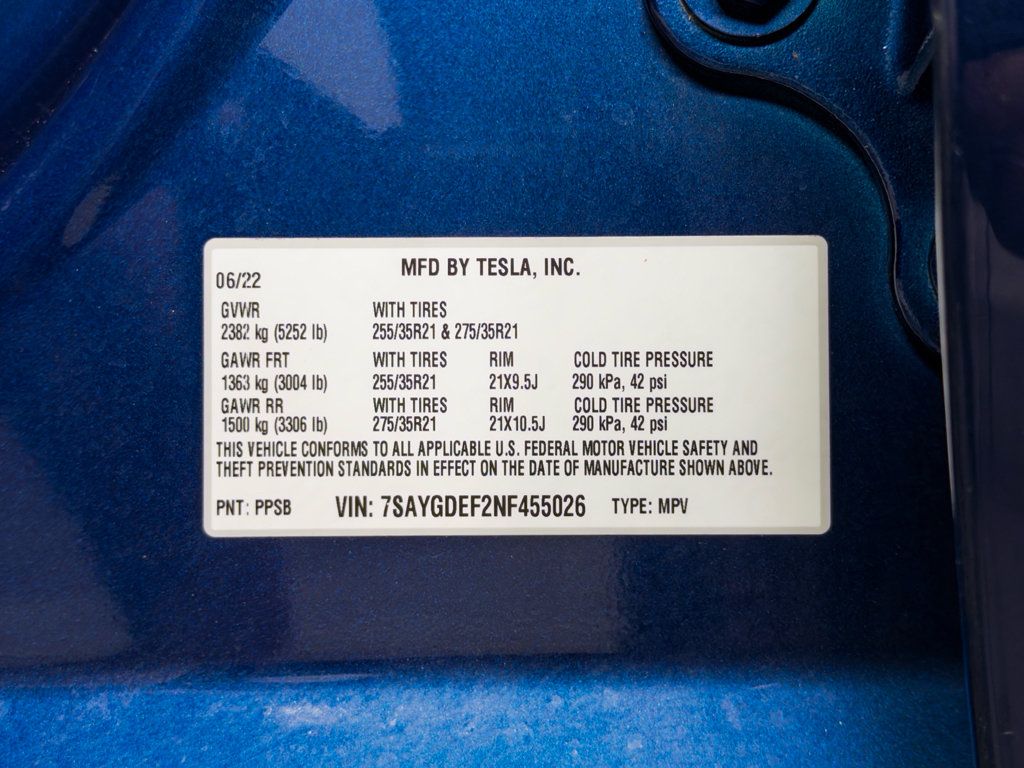 Used 2022 Tesla Model Y Performance AWD/4WD image 28