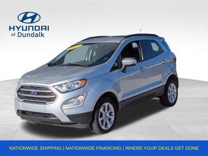 Used 2021 Ford EcoSport SE