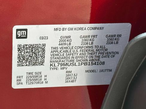 Used 2023 Chevrolet TrailBlazer RS AWD/4WD image 18