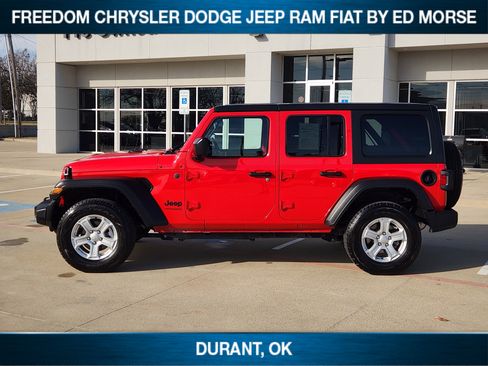 Used 2022 Jeep Wrangler Unlimited Sport image 3