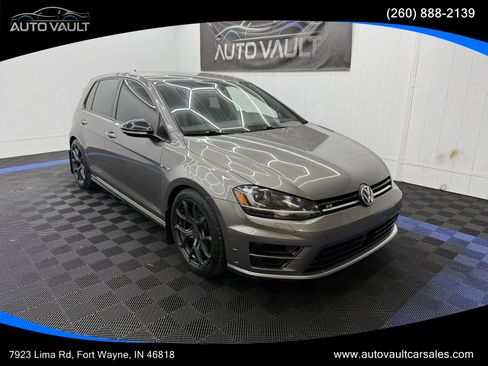 Used 2017 Volkswagen Golf R Hatchback Sedan 4D image 1
