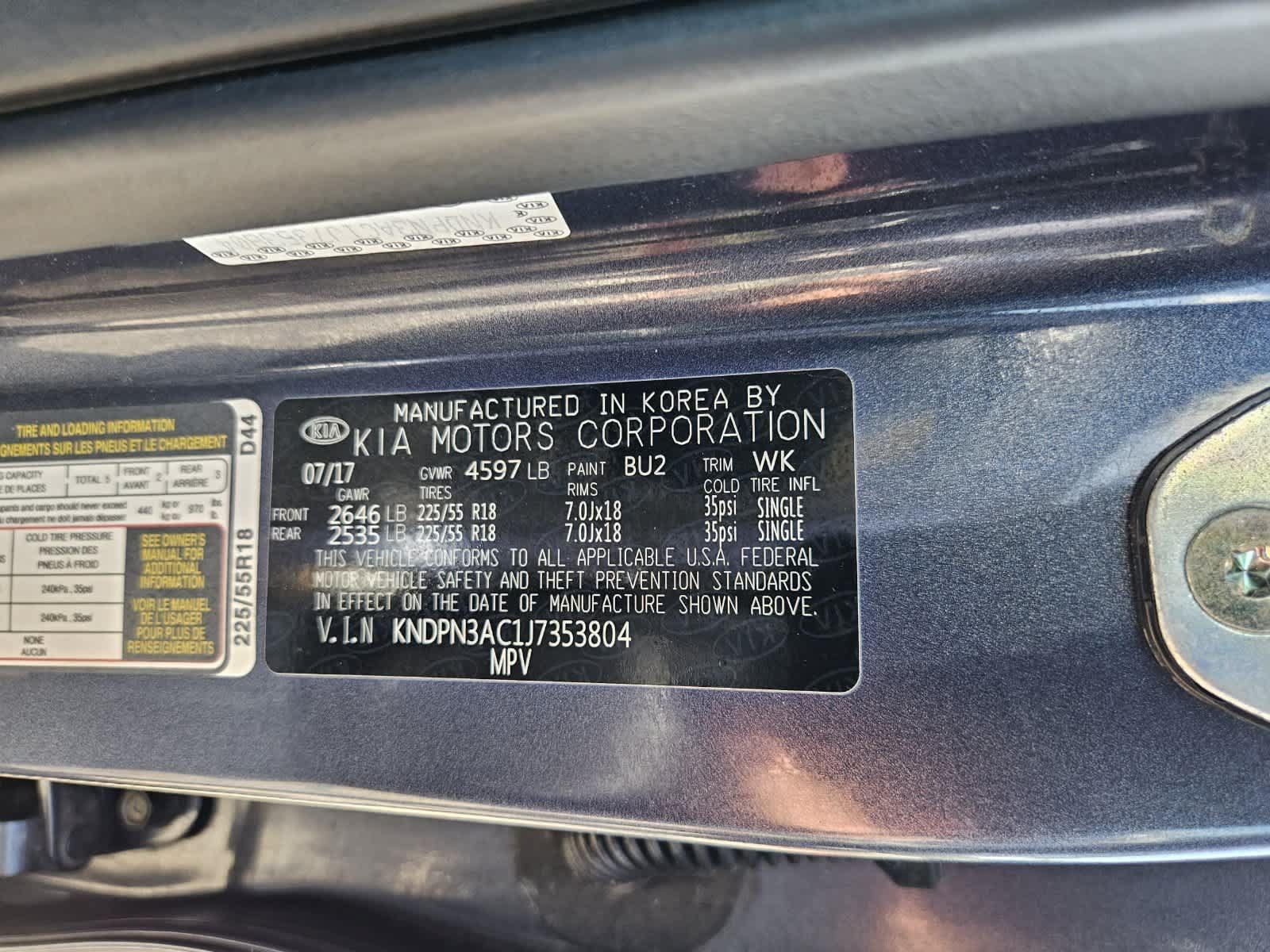 Used 2018 Kia Sportage EX FWD image 32
