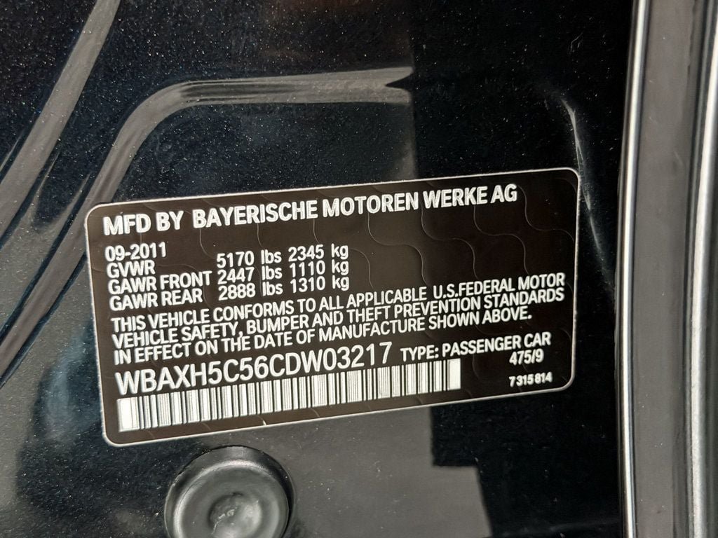 Used 2012 BMW 528i xDrive Sedan AWD/4WD image 22