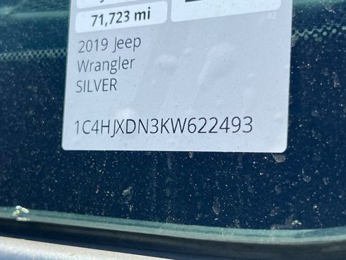 Used 2019 Jeep Wrangler Unlimited Sport S AWD/4WD image 22