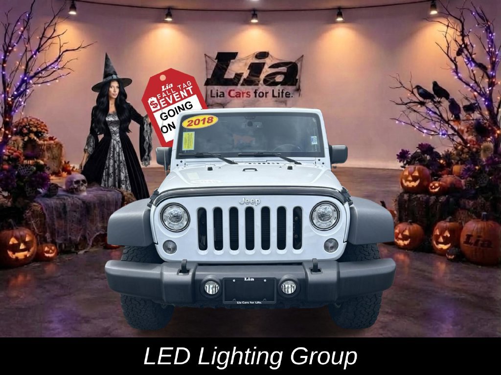 Certified 2018 Jeep Wrangler Unlimited Sport S AWD/4WD image 10