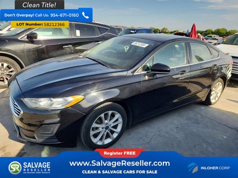 Used 2020 Ford Fusion SE FWD image 1