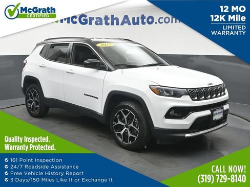 Used 2025 Jeep Compass Limited AWD/4WD image 1