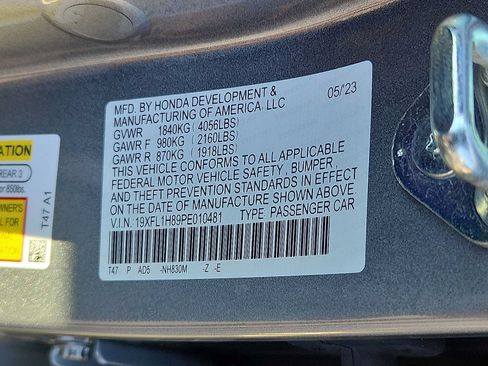 Used 2023 Honda Civic Sport Touring image 27