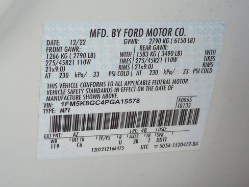 Certified 2023 Ford Explorer ST w/ Equipment Group 401A image 44