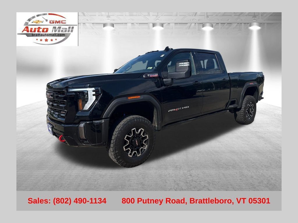 Certified 2024 GMC Sierra 2500 AT4X w/ Snow Plow Prep/Camper Package AWD/4WD 360° Tour